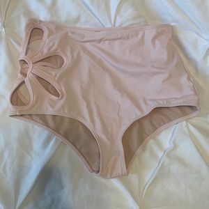 Kortni Jeane Flower Cutout Bottoms